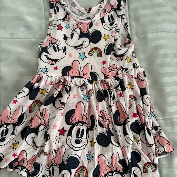 Little Sleepies Minnie Forever Twirl Dress with Bodysuit - 12-18M - Picture 4 of 5